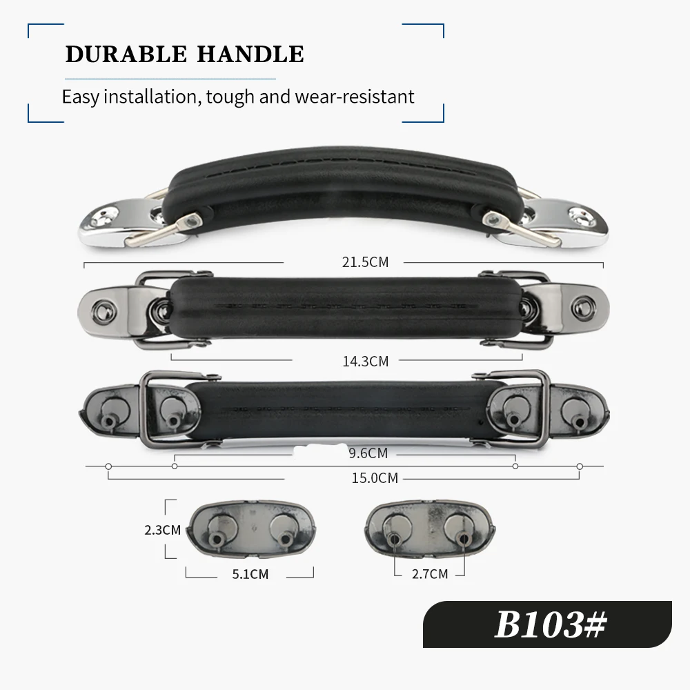 Gepäck Hardware Koffer Reparatur Teile Griff Reise Fall Pull Koffer Hand Tragen Allgemeine Griff – Detail 8