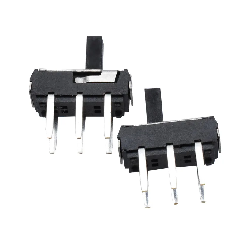 10PCS MSS22D18 Mini Miniature SMD SMT Slide Switch 2P2T 6Pin Handle High 2MM-4MM For DVD Switch view 4