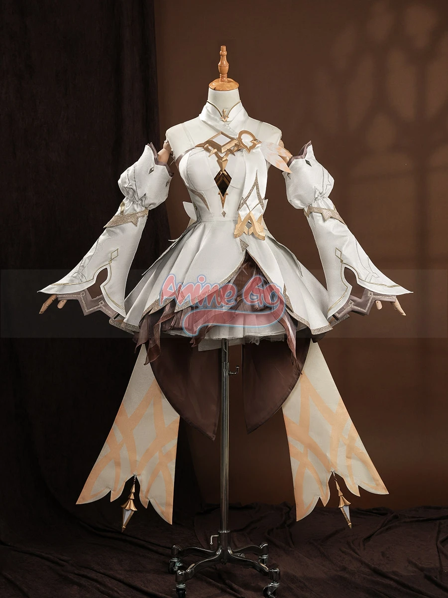 

Genshin Impact Lumine Cosplay Costume New Clothes Women Dress for Halloween Party