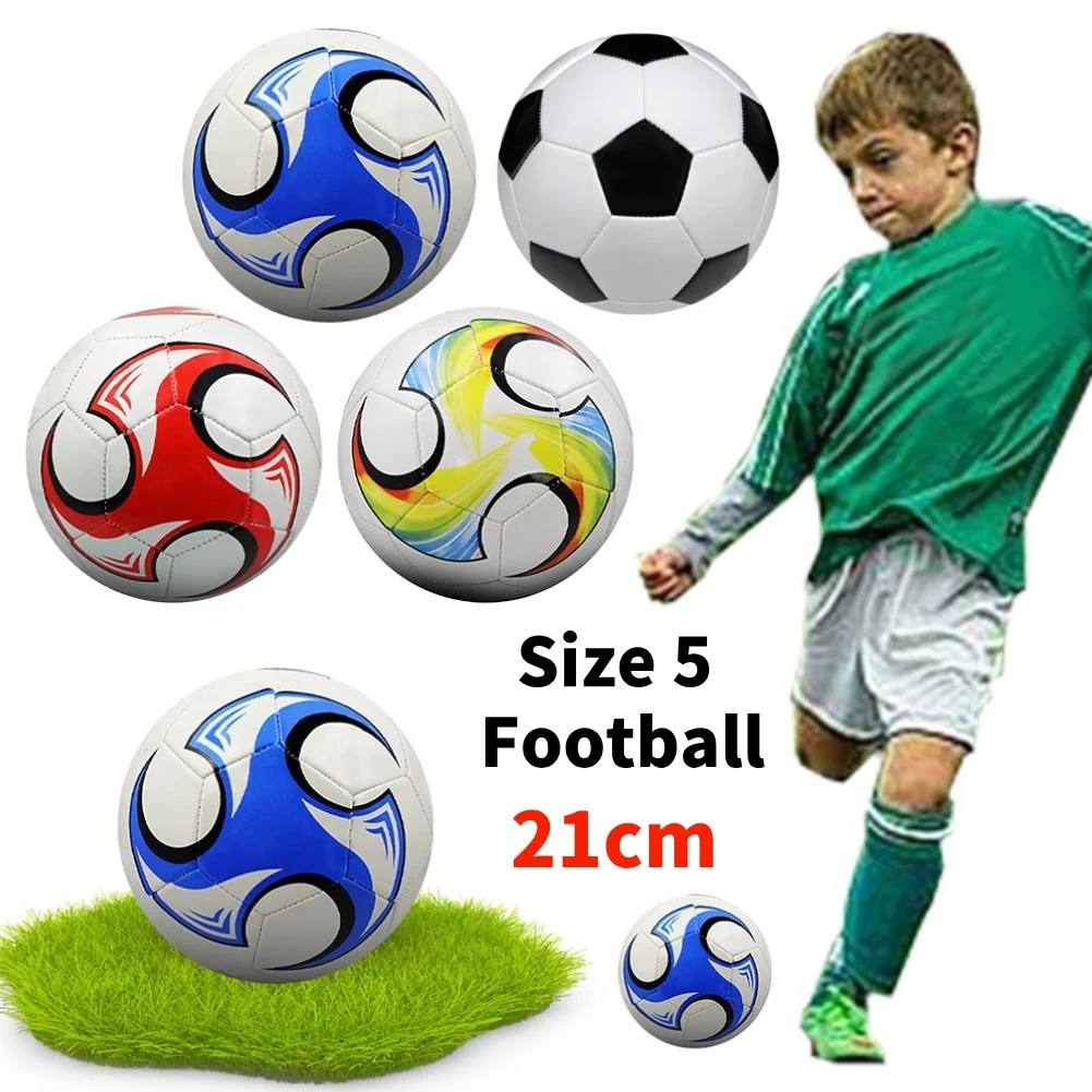 

Size 5 Machine Stitched Football Waterproof Professional Soccer Ball Outside Sport Football for Sports Match Game