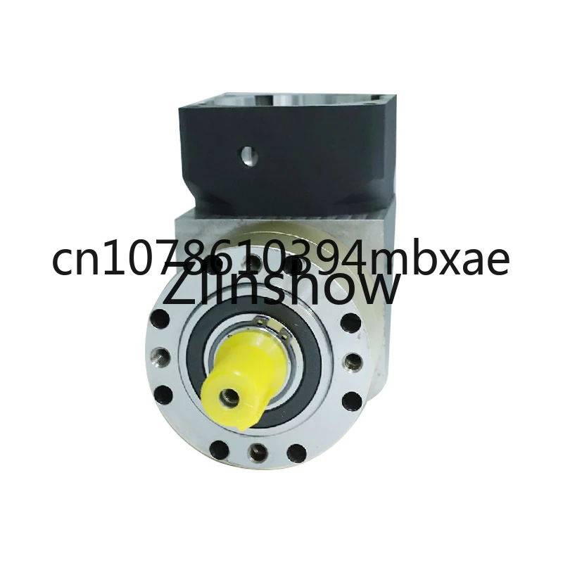 Circular flange angle servo planetary reducer Angle 90 degrees ZPLE 60 90 120 planetary gear motor reducer