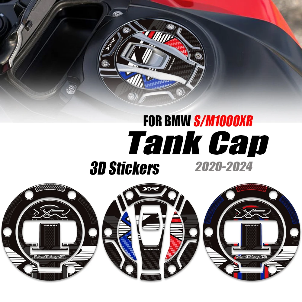 

S 1000 XR M 1000 XR Motorcycle Accessories Fuel Oil Tank Pad Cap Protection 3D Sticker Decals For BMW S1000XR M1000XR 2020-2024
