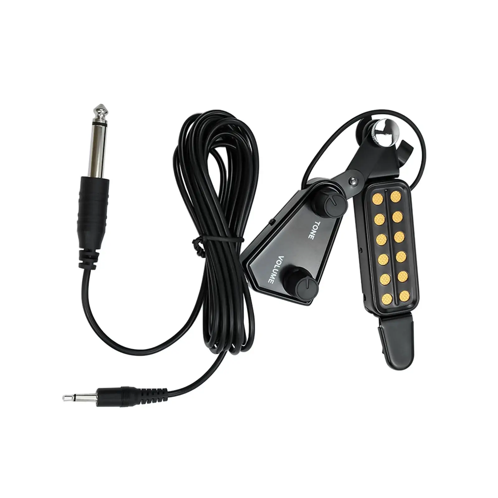 

Зажим для гитарного звукоснимателя на предусилитель для акустической гитары, металлическая струнная гитара