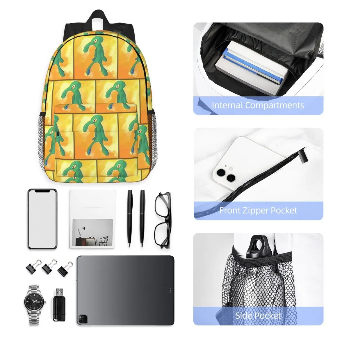 Old Bold And Brash Backpack Hot Sale Daypack Large Capacity Boys Girls BookBag Shoulder Bags for Men Women School Bag