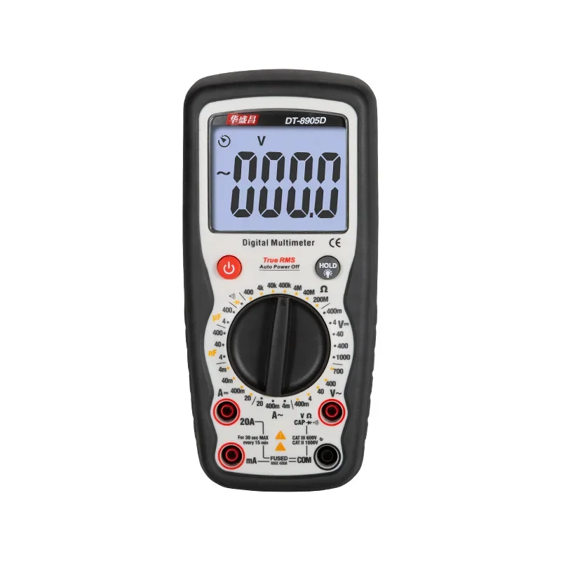 

DT-8905D Fully Protected Digital Multimeter High-precision Portable Manual Range Anti Burn Multifunctional Universal Meter