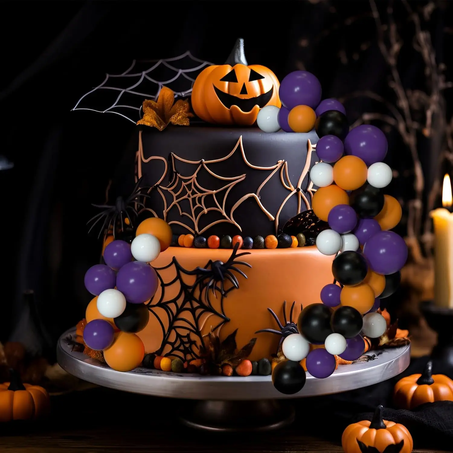 32 Stück Weihnachtskugel-Kuchenaufsatz, Dekorationen, Schaumstoffkugeln, Kuchenaufsatz, Kugeln, Kuchendekorationen für Hochzeit, Party, Geburtstag – Detail 8
