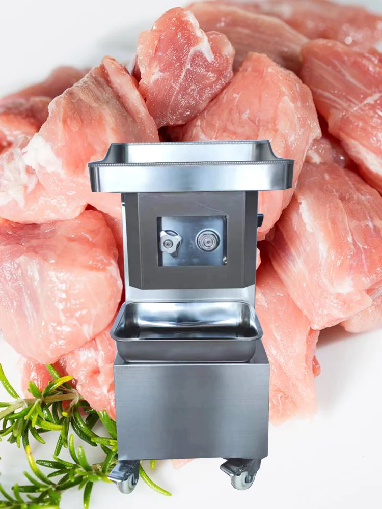 Restaurant Powerful Commercial Fresh Meat Slicer Cutter Machine Electric Beef Mutton Pork Meat Slicing Shredded