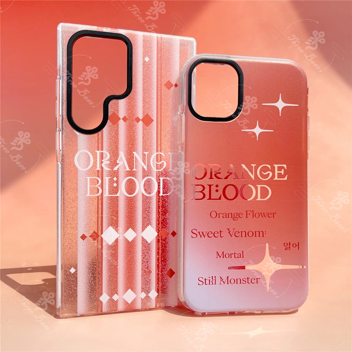 Phone case KPOP Orange Blood For Samsung galaxy S23 S23Ultra S23+ S22+ S21 S21FE S20FE S20Ultra S10 S23FE Note20 A53 A14 A73 A24