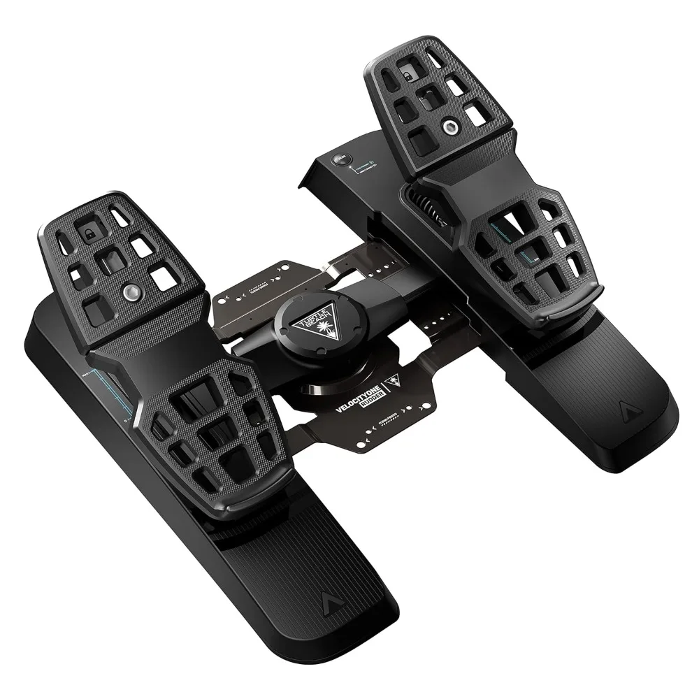 Universal Rudder Pedals for Windows 10 & 11 PCs, Xbox Series X, Xbox Series S