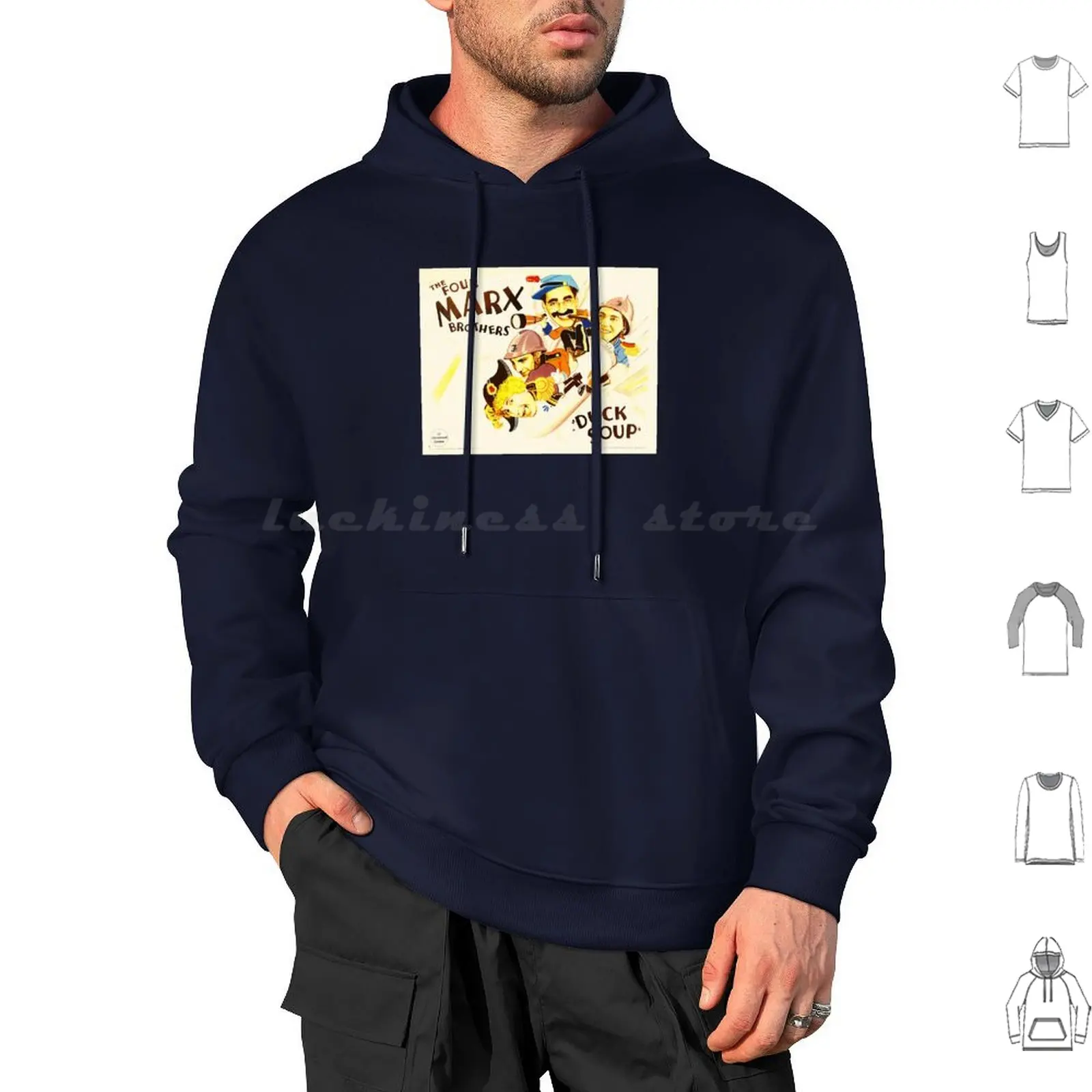 La gente me llama la sopa de pato los hermanos Marx 1933) regalo para Navidad sudaderas con capucha de manga larga gente me llama la sopa de pato el