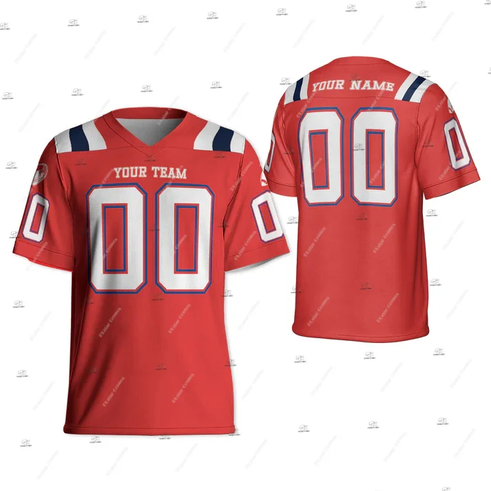 Custom Name Gradient Multicolour Soccer Team Clothes Football Jersey V-Neck T-Shirts Vintage Retro 3DPrint Summer Short Sleeve J