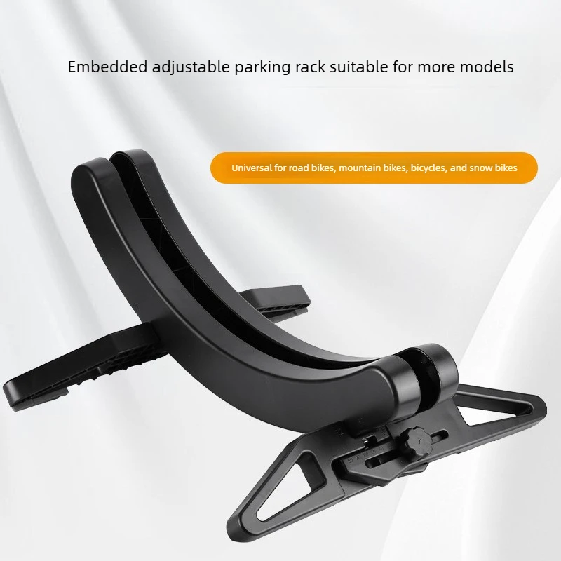 Heavy Duty Bicycle Work Stand, Adjustable Parking Display Rack for Road MTB, Stable Steel Frame for Home Garage Repair or Show