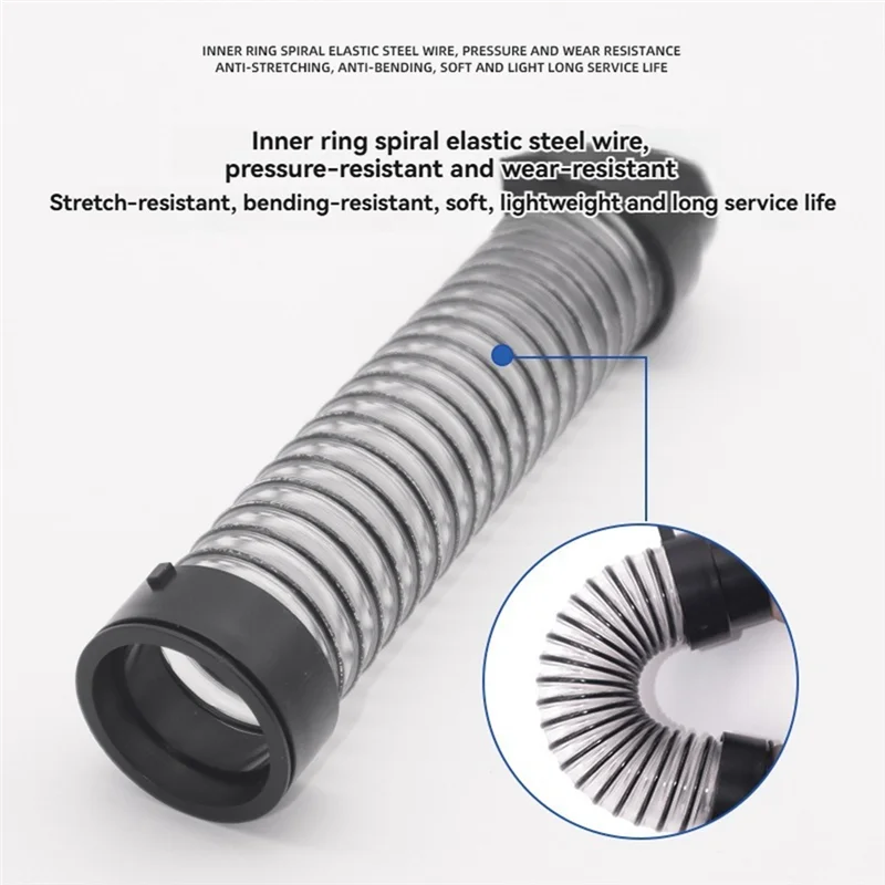 BAAM-Vakuumschlauch für Bissell 2225Z/1713Z Bodenschrubber Bürstenkopf Ersatzteile Gewinderohrverschraubungen für Abwasserrohre