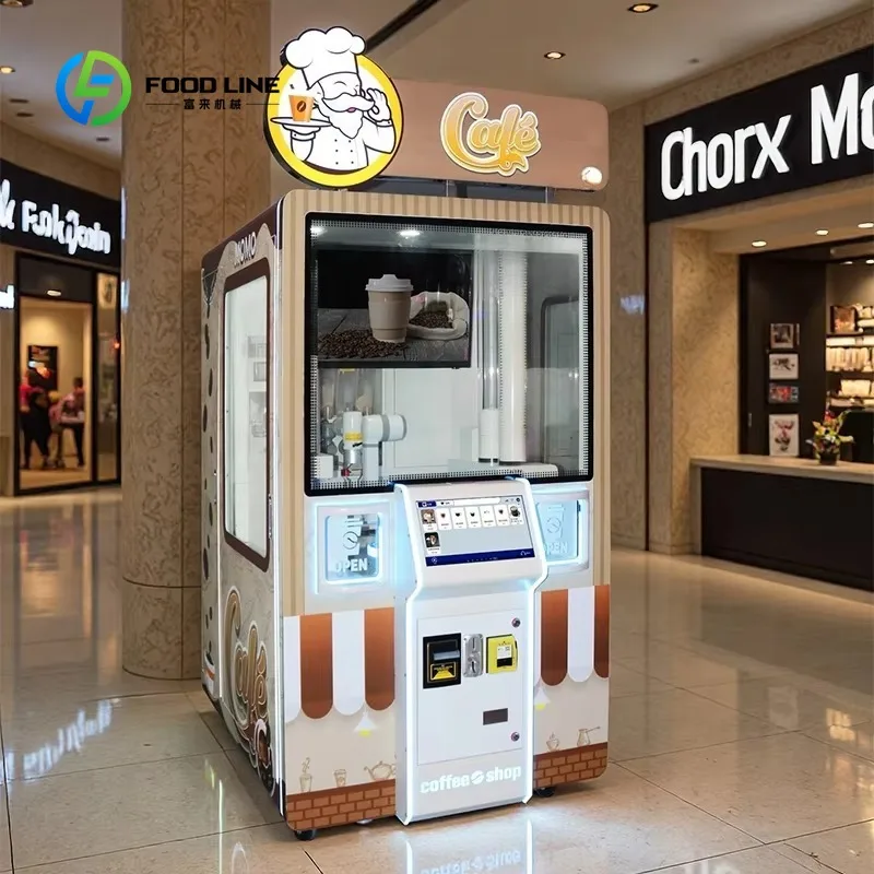 Freshly Ground Coffee Robot for Business Safety Monitoring System Ensuring Stable Operation and Long Term Reliability