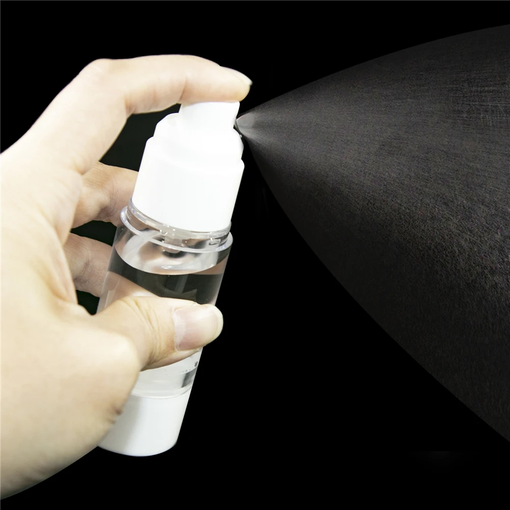 

6Pcs 15ml 30ml 50ml Transparent Plastomer Vacuo Atomiser Reusable Clear Spray Bottles Vacuum Mist Vials Portable Travel Jars