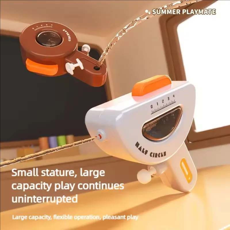 Pistolet à eau de forme géométrique pour enfants, jouet de combat en plein air, piscine, plage, fête, essentiels pour enfants, bataille d'eau d'été