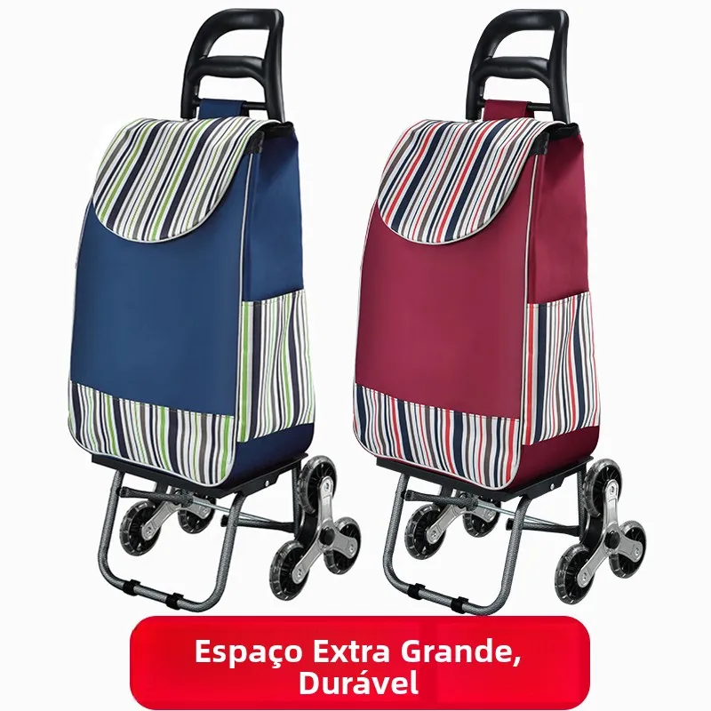 portable-shopping-cart-bag-waterproof-with-wheels-vegetable-transporter-home-use-stair-climbing-hand-puller-iron-material