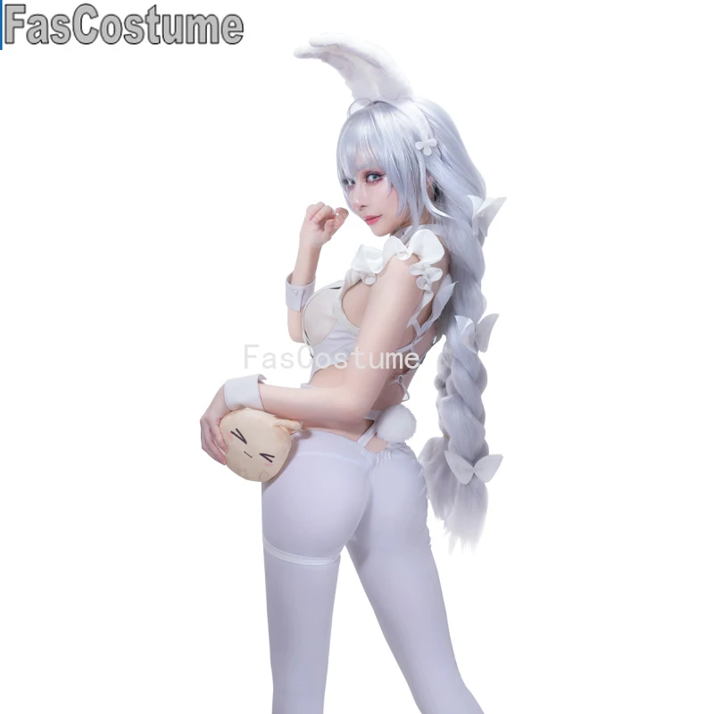 

2025 Azur Lane MNF Le Malin Bunny Girl Game Suit Cosplay Costume Sexy Lovely Uniform Halloween Party Role Play Outfit Women