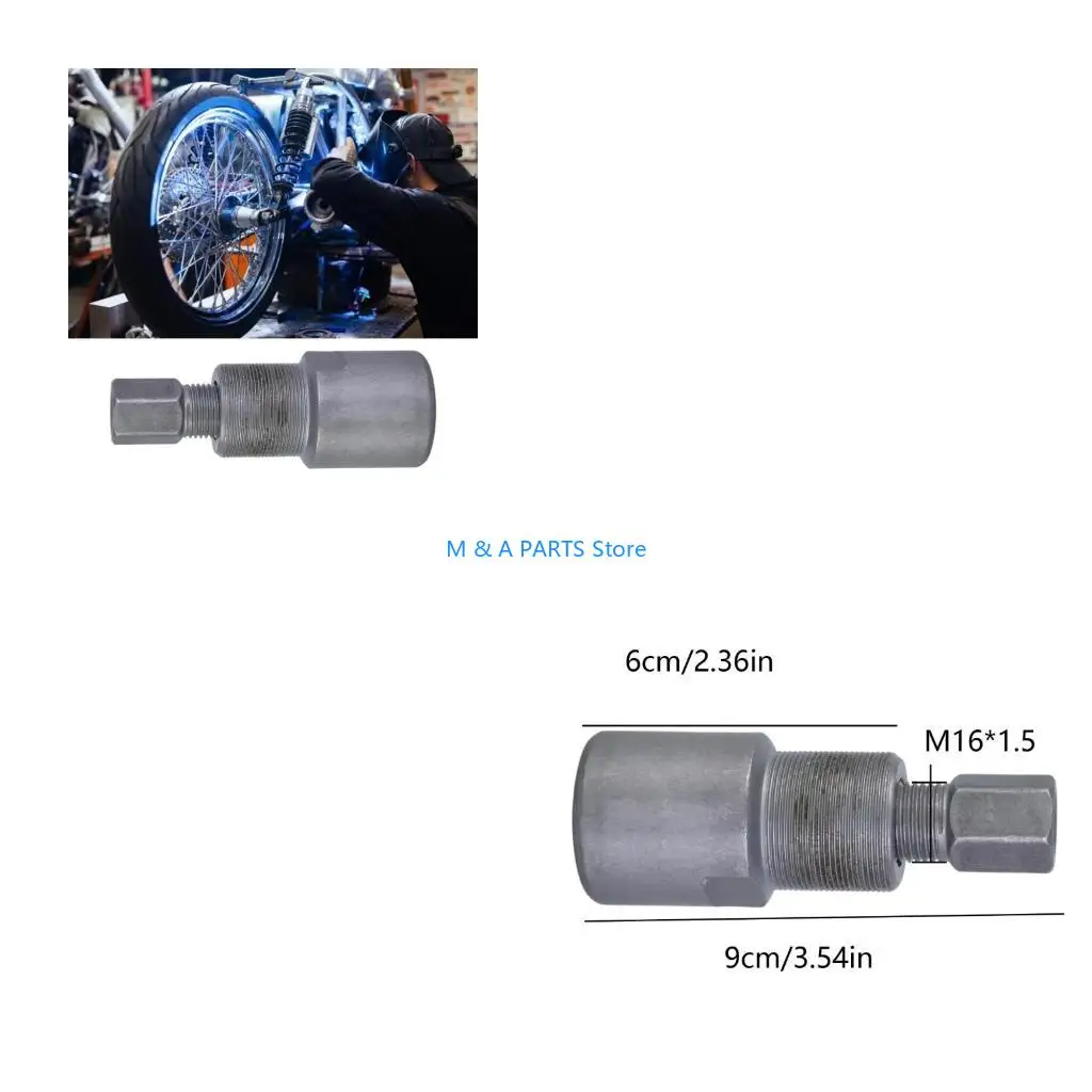 U1JF 27mm 28mm 16mm Double-head Magnetos Motor Pull Code Universal Motorcycles Magnetos Flywheel Puller Repair Tool