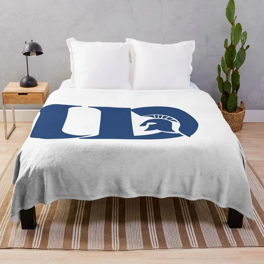 University of Dubuque spartans Throw Blanket Flannel Fabric Weighted manga Blankets