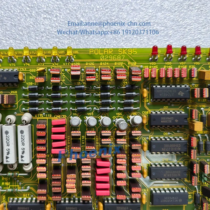 

Original Circuit Board SK95 029687 Electronic Card for Polar Paper Cutter Product Suppliers Manufacturing Machines
