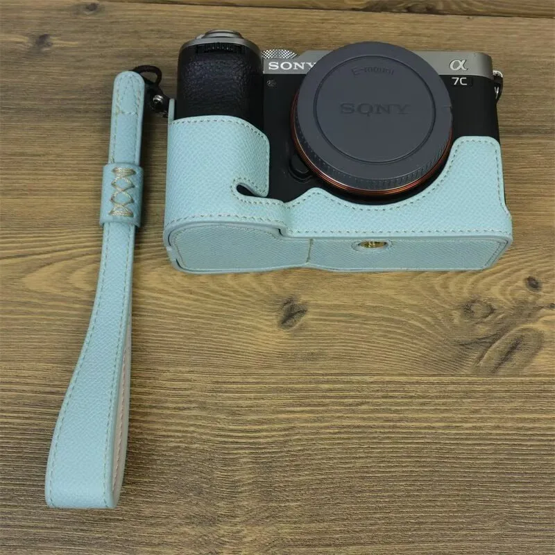 

A7C2 Camera Case PU Half Bag For Sony A7CII Accessories