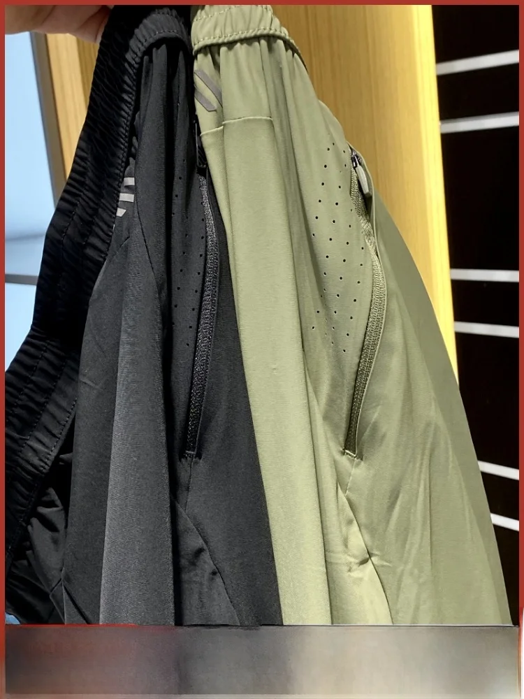 

Высококачественные мужские спортивные повседневные брюки с лазерной перфорацией и лентой Qui-Dry, высокоэластичные спортивные повседневные брюки Faion Urban Sle, прямые джинсы