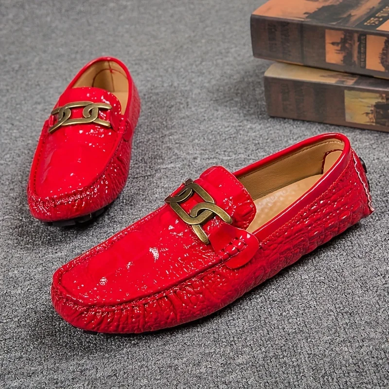 

Мужские Мягкие Мокасины из натуральной кожи, на плоской подошве