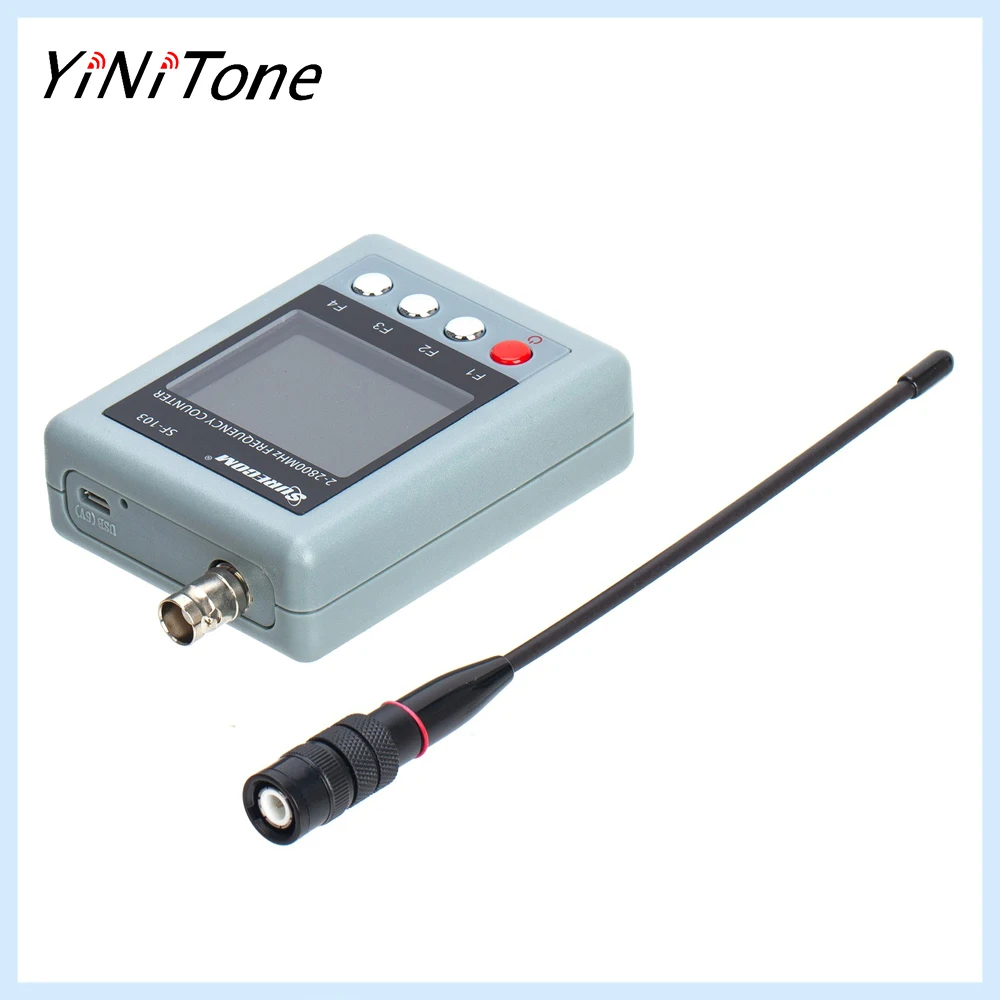 Radio Portable Frequency Counter SURECOM SF103 Frequency Meter 2MHz~2.8GHz For DMR&Analog