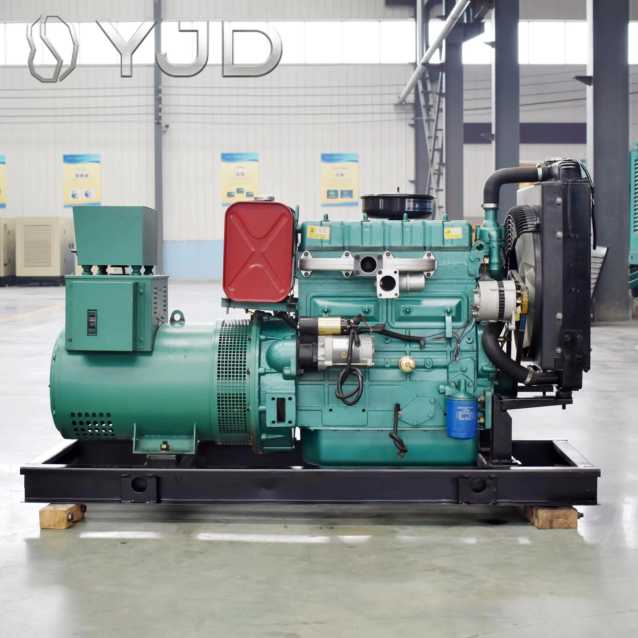 Open Frame Diesel Generator Auto Start System Single-Cold AC Three-Phase 70kw/87.5kva Low Noise BST BST-70F 230V/480V