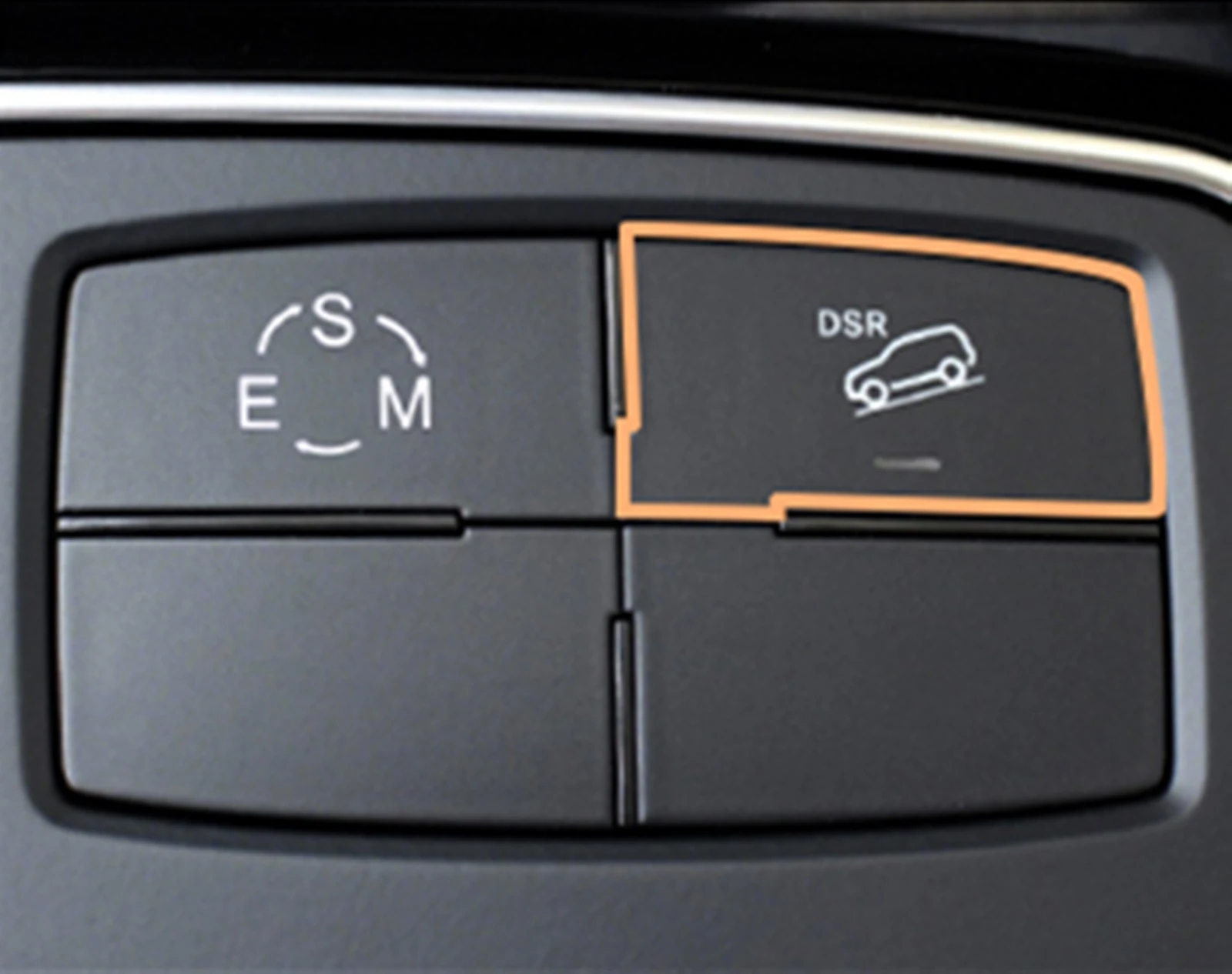 Center Console Suspension Height Adjuster Control Panel Button DSR Cover Cap For Mercedes Benz ML W166 GL W164 GLE W166 GLS X166