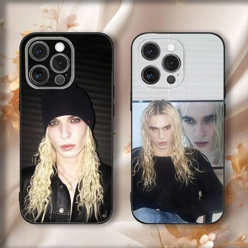 

Singer 2H-Hollis Phone Case For iPhone16,15,14,13,12,11,Pro,Max,Plus,X,XS,SE4,E,Mini,Soft Black Case