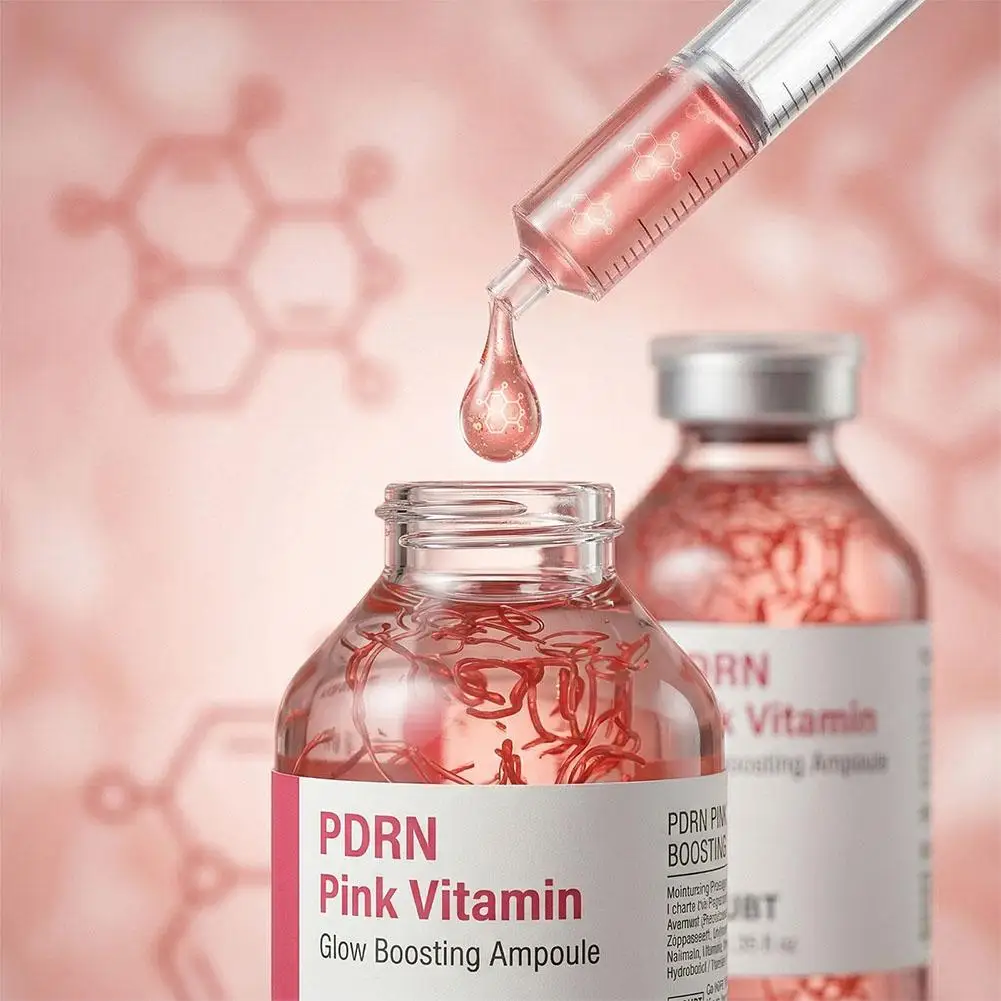 Deep Collagen Essence Pink PDRN Stem Cell Ampoule Tightening & Firming Deep Repair Skin Barrier Serum Moisturizing Skin Care