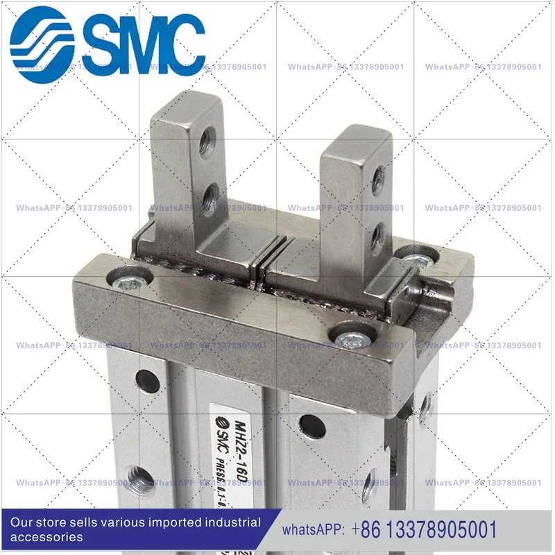 SMC Pneumatic Finger Cylinder MHZ2/MHZL2-6/10/16/20/25/32/40D Parallel Air Jaw D1D2