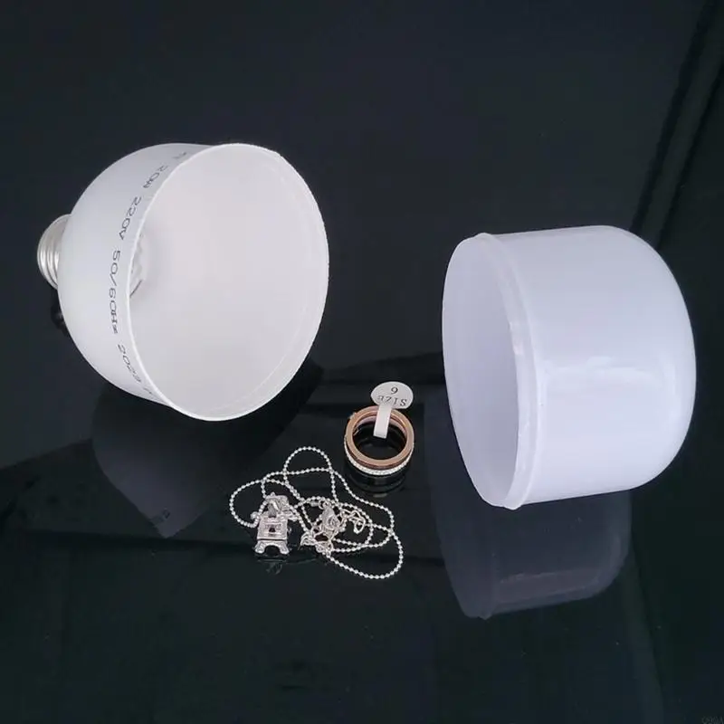 Q9QA Covert Bulb Safe Secure Container Protective Light Bulb Secret Safe Cases for Ensuring Privacy of Personal Effects