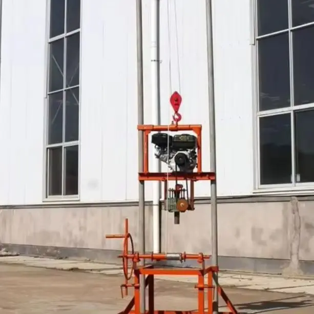 

Customized Small Mini Water Well Drilling Rig Portable Diesel 80m Manual Well Drilling Machine For Sale
