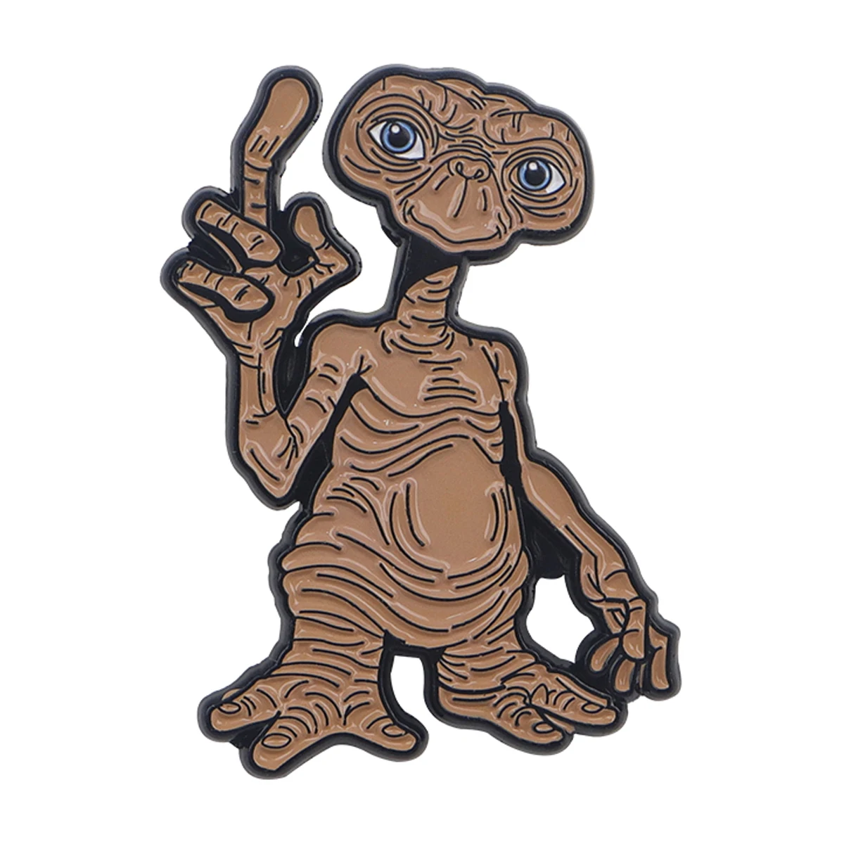 Vintage Funny Alien Enamel Cartoon Badge Lapel Pins Brooches for Men Backpack Cosplay Accessories Jewelry Toys Gift view 6