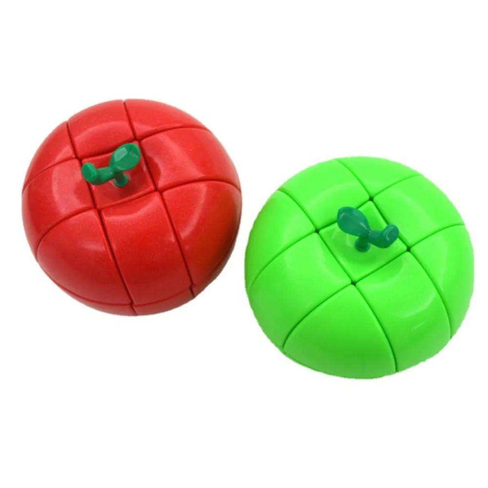 Yongjun YJ Apple Cube 3x3 Magic Cubes Puzzle Magical cube 3x3 Speed Cube Professional Twist Educational Kid Toys