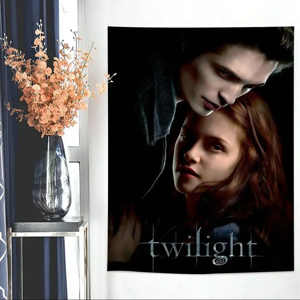 مصاص دماء الشفق الفيلم المطبوعة نسيج حائط كبير معلقة التارو الهبي جدار السجاد النوم ديكور فني للمنزل #1