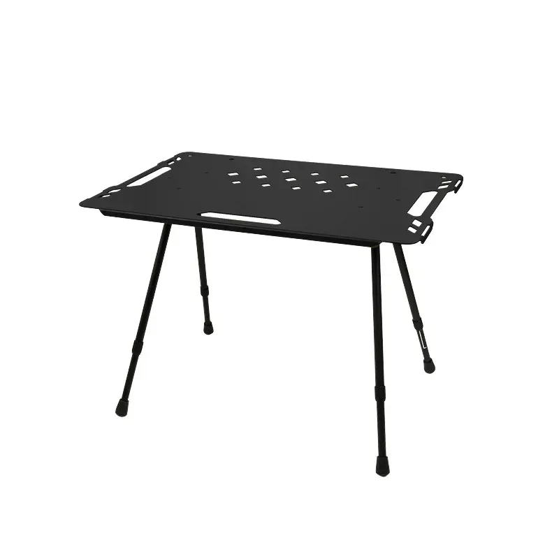 Outdoor Aluminum Alloy Folding Table for Camping Picnic Dining Anti-Slip Metal Legs General Use Furniture