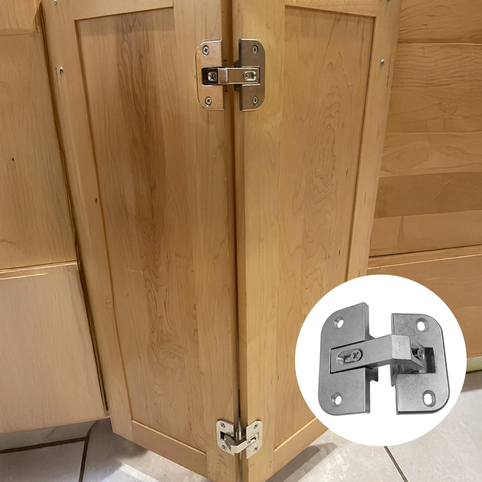 Universal Flip Hinge Durable Zinc Alloy Cabinet Hinges Detachable Flip Hinges For Doors And Windows Home Decoration Accessories