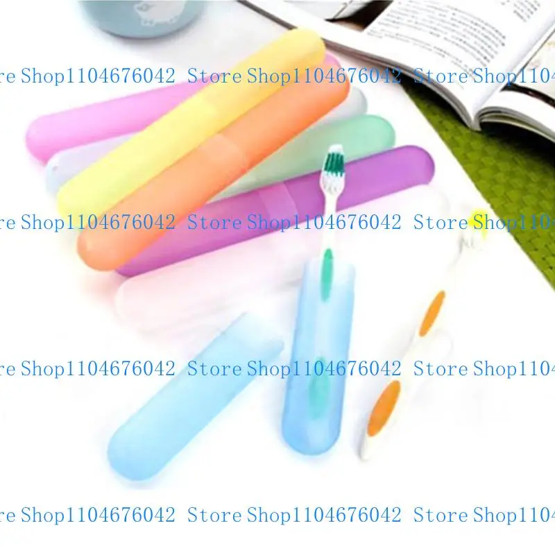 5asd Toothbrush Holder Plastic Toothpaste Storage for Case  Home Office Camping Schoo