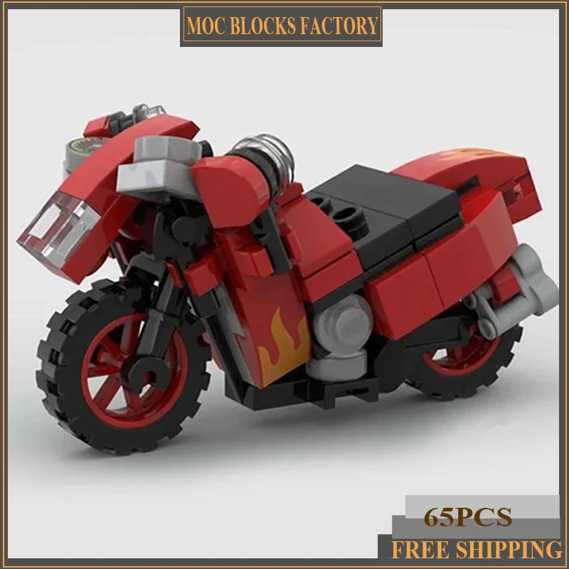 Moc Bouwstenen Auto Serie Model Sport Motorfiets Technische Bakstenen DIY Assemblage Constructie Speelgoed Voor Kinderen Vakantiecadeaus