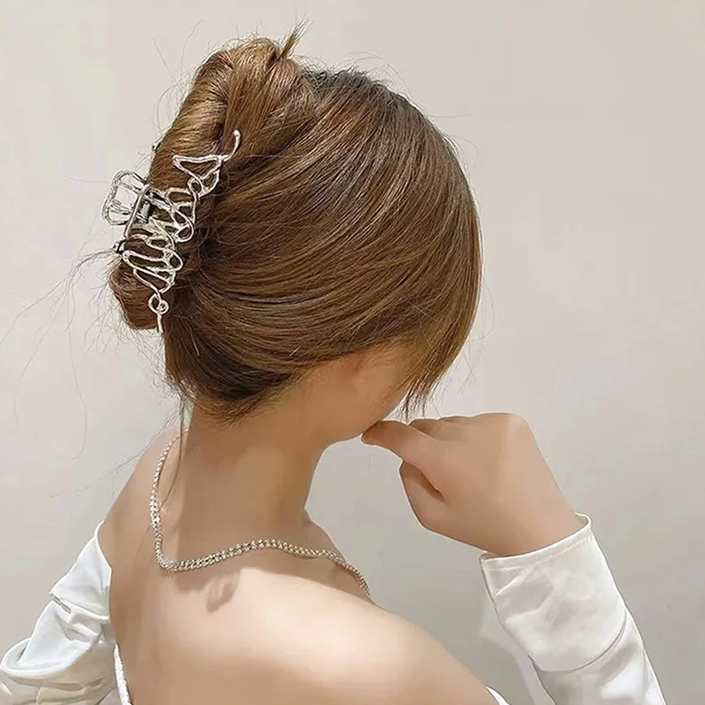 

6 Pcs Girls Women Barrettes Metal Hairpin Jaw Women Hair Clips Metal Jaw Hair Clips Barrettes For Girls Hairpins