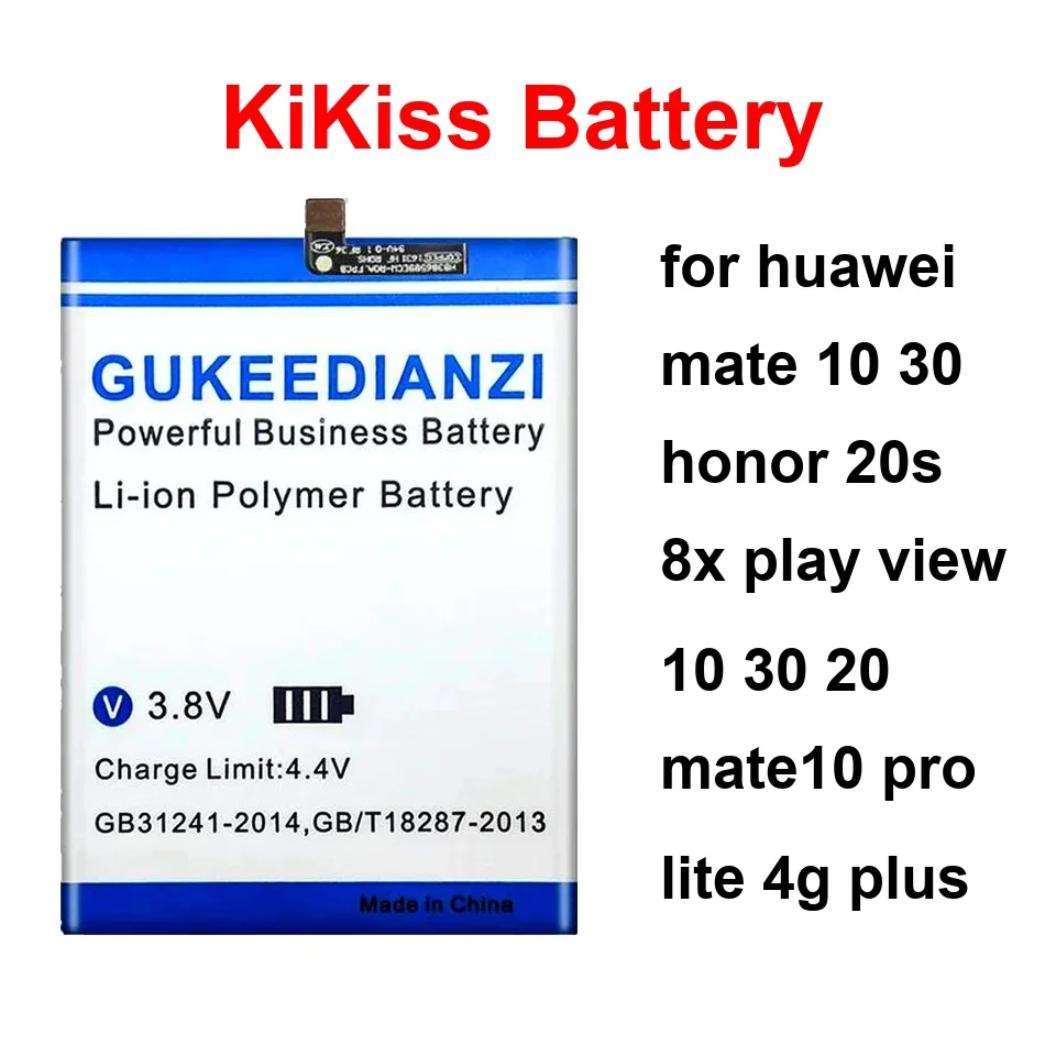 

HB386589ECW HB436486ECW HB486586ECW For Huawei Mate 10 30 Honor 20S 8X Play View 20 MATE10 Pro Lite 4G Plus Battery