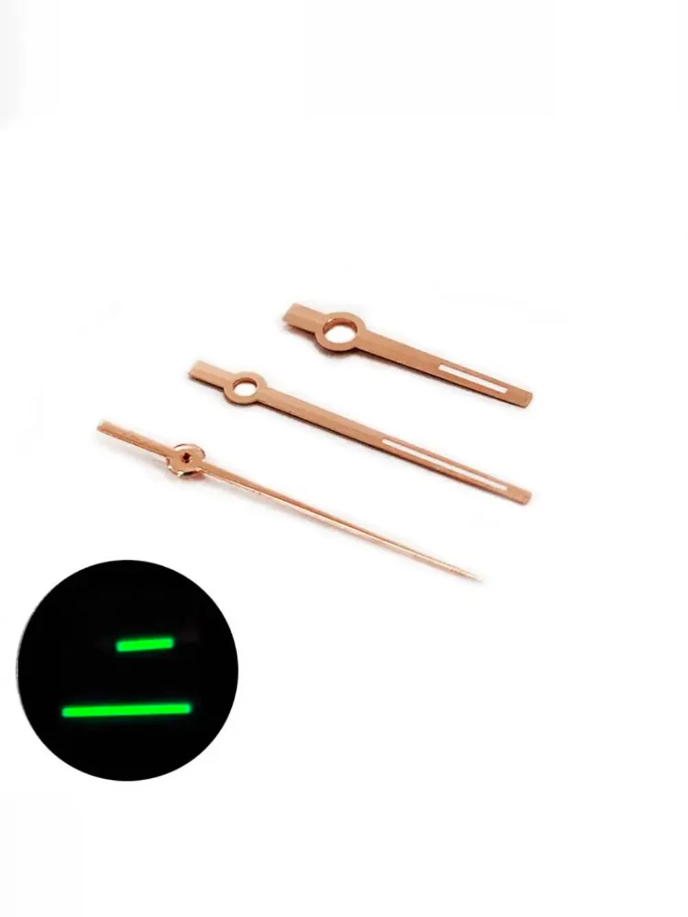 Watch Accessories Watch Hands with Green Luminous Suitable for 16233 16234 Series 3135 Movement Hour Minute Second Hands