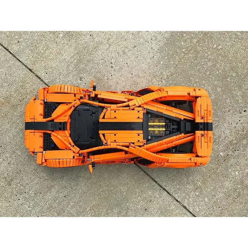 MOC-10792 الكلاسيكية الإلكترونية RC Supercar GT سيارة رياضية تجميع بنة نموذج • 2774 أجزاء الاطفال عيد ميلاد لعبة هدية هدية