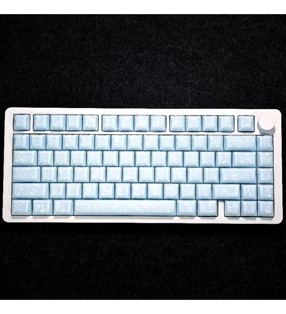 Original factory height adaptation mechanical wooting Mai Cong EV63 magnetic axis 120 jelly carbon fiber 2.0 keycap side