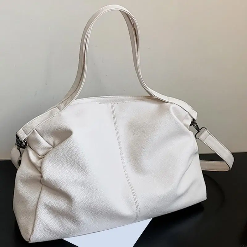 

Soft PU Korean Crossbody Bag for Work and Daily Use Large Shoulder Handbag 20CA