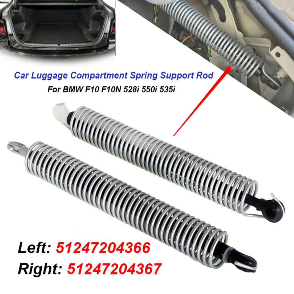 Image of 2 Stück OEM Linke und Rechte Kofferraumdeckel-Stützstange 51247204366 7204366 51247204367 7204367 für BMW F10 F10N 528i 550i 535i 2011-2016